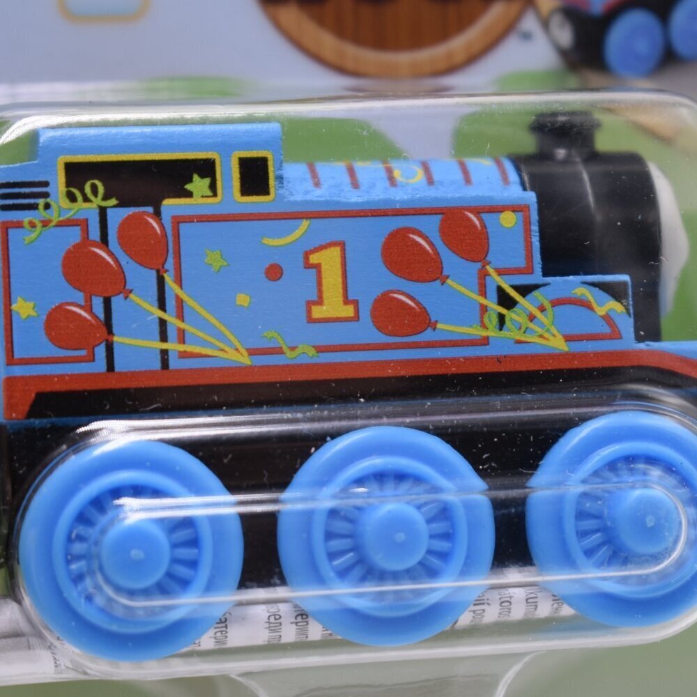Happy Birthday Thomas & Cake Cargo Car - Thomas & Friends Wooden Railway Trains - Picture 7 of 10